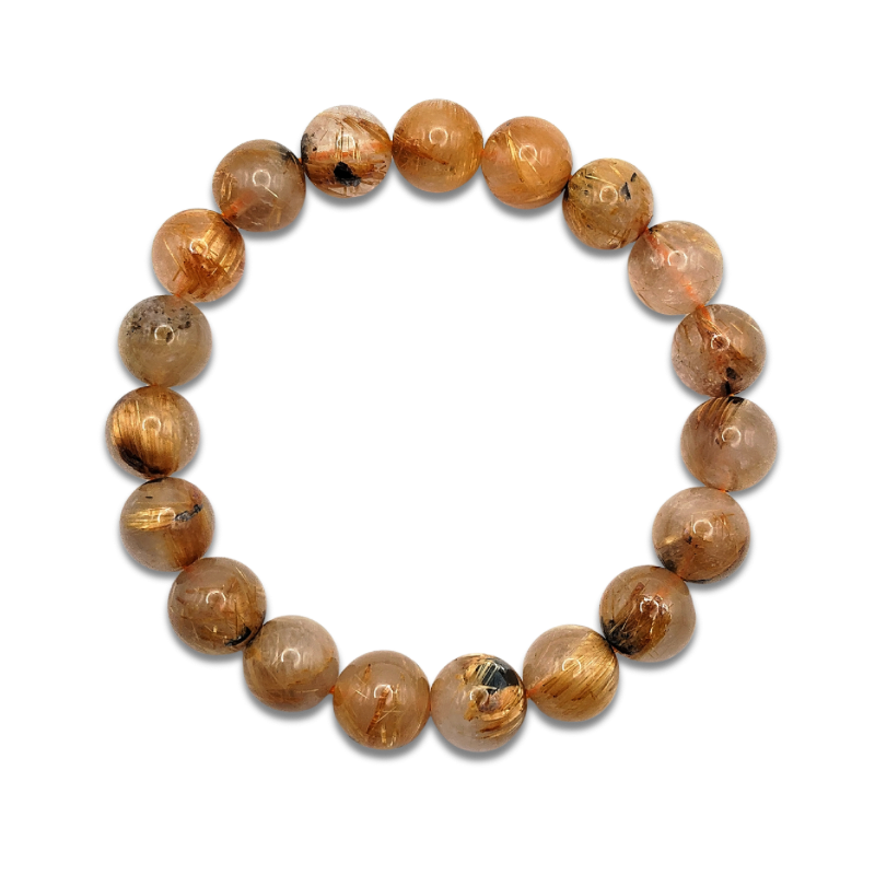 Golden Rutilated Bracelet